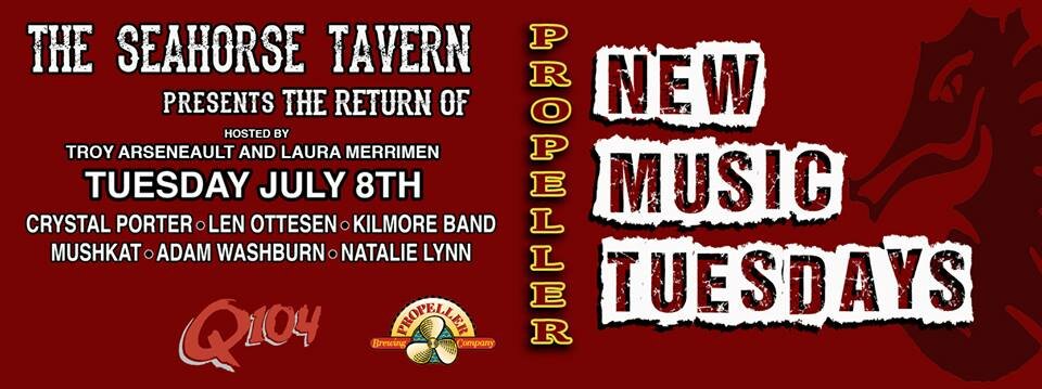 New Music Tuesdays at The Seahorse Tavern!