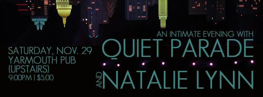 Natalie Lynn w/ Quiet Parade SOUTH SHORE – Nov. 28/29